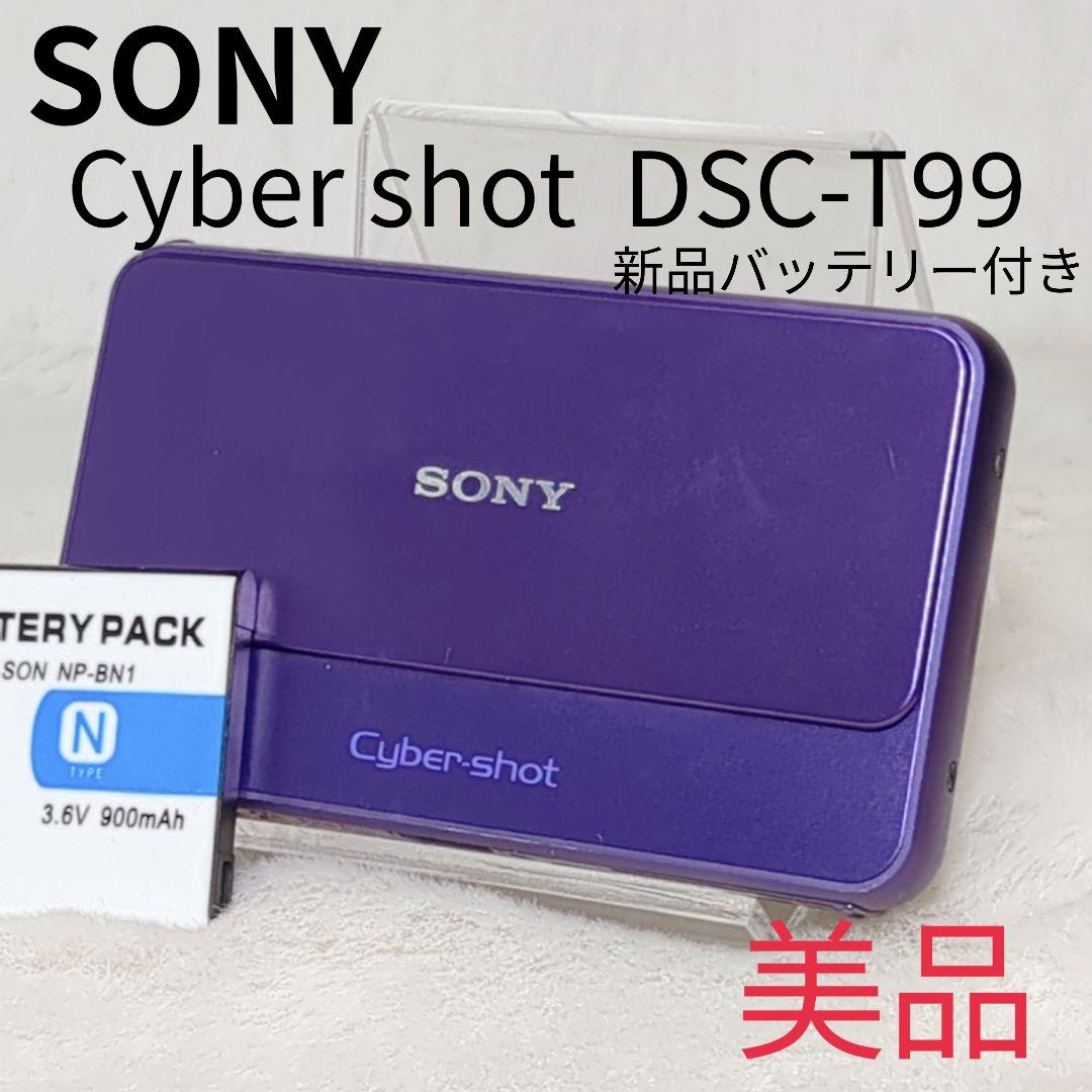 【✨美品✨】SONY DSC-T99【✨新品バッテリー付き✨】