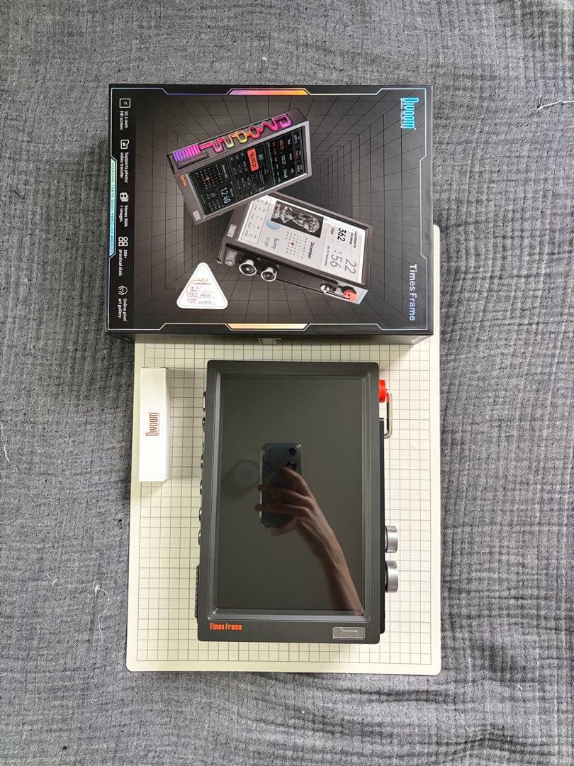 Divoom Times Frame デジタルフォトフレーム black