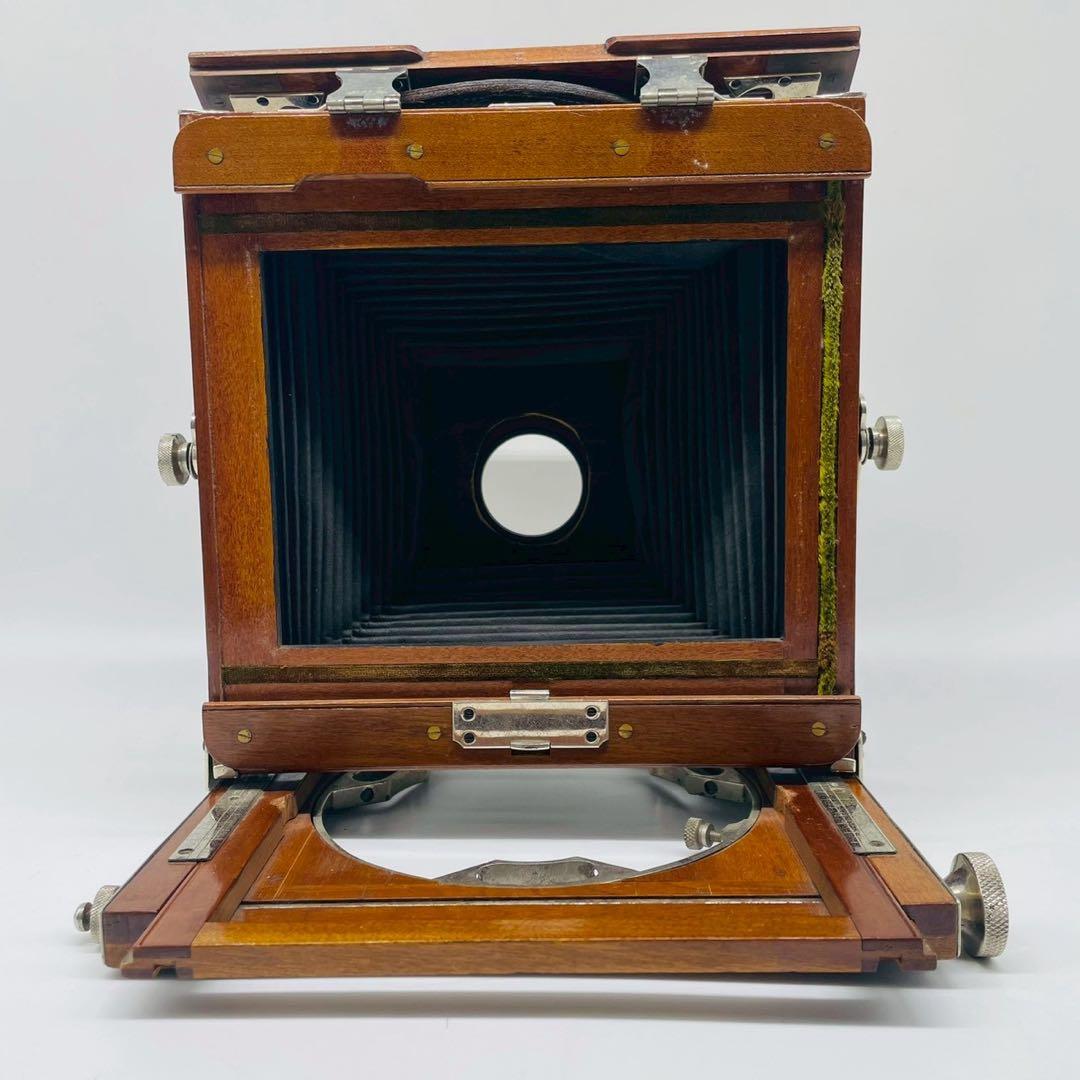 大判カメラ 木製 折りたたみ式