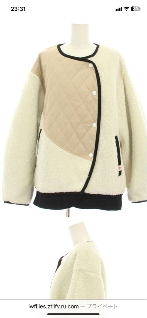 ヴィヴィアンウエストウッド　ボアブルゾン　とフーディー