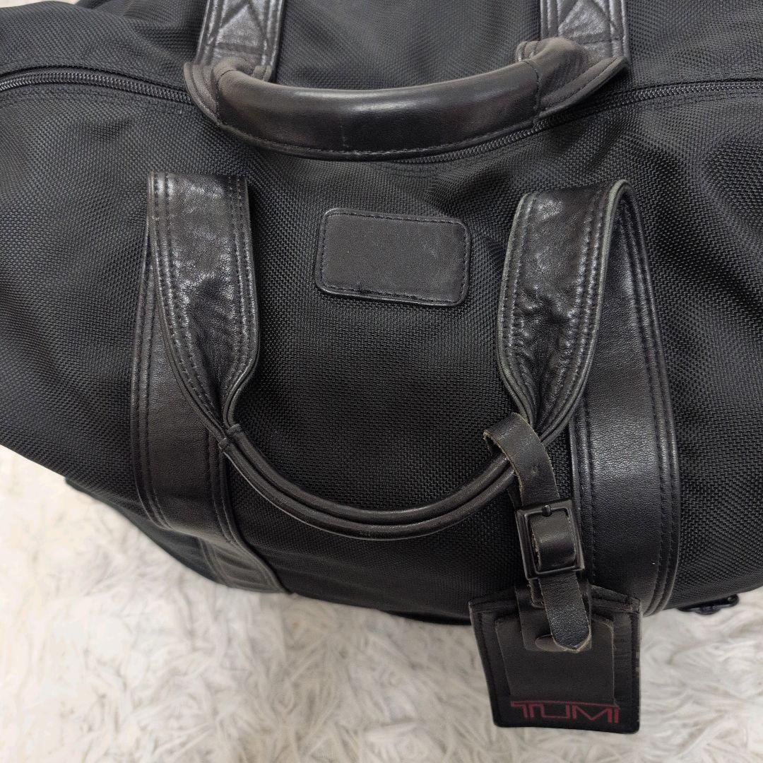 美品 大容量✨️TUMI トゥミ ボストンバッグ 2way 264D3 黒