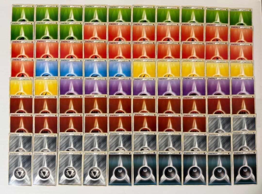 LEGEND　基本エネルギー　まとめ売り　セット　草炎水雷超闘鋼 悪　レジェンド