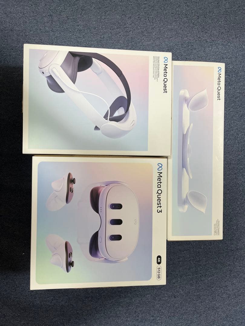  Quest 3 512GB +純正周辺機器