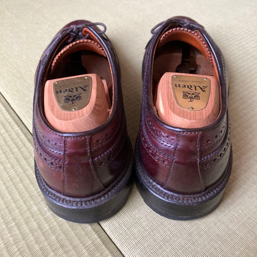 Alden オールデン 975 ロングウィングチップ コードバン　サイズ9