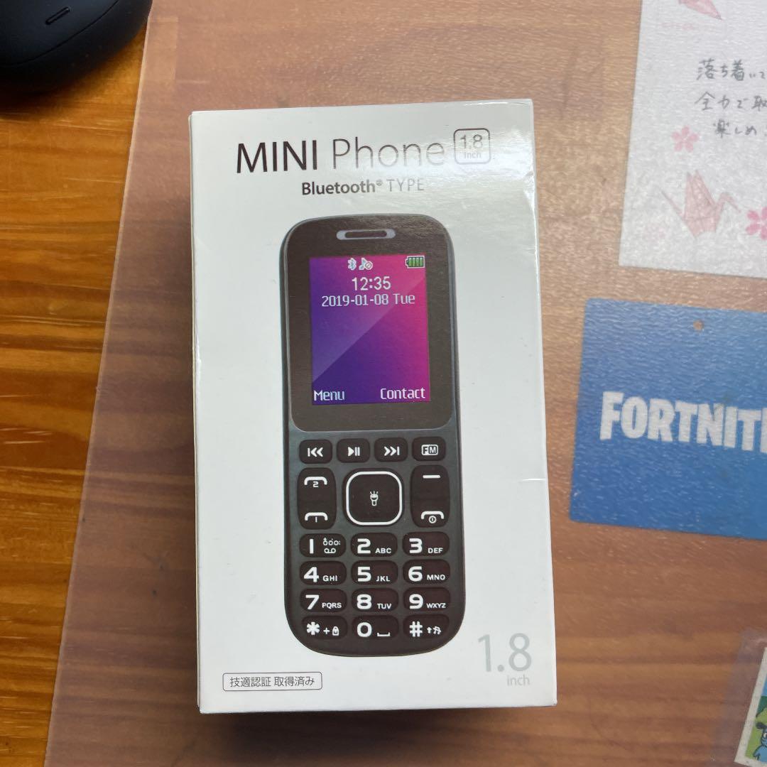 スマホアクセサリー miniphone1.8inchBluetoothTYPE