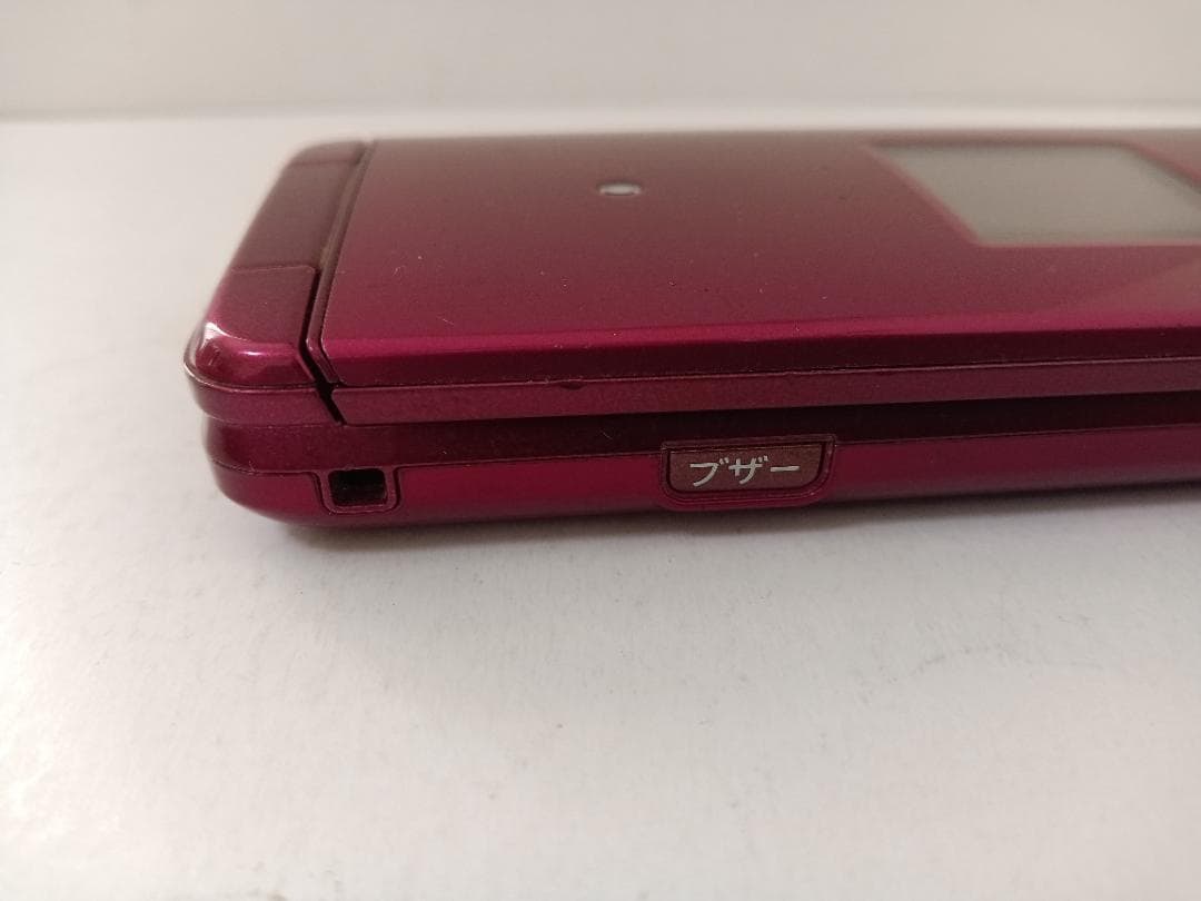 ☆ au かんたんケータイ ライト KYF43 ワインレッド