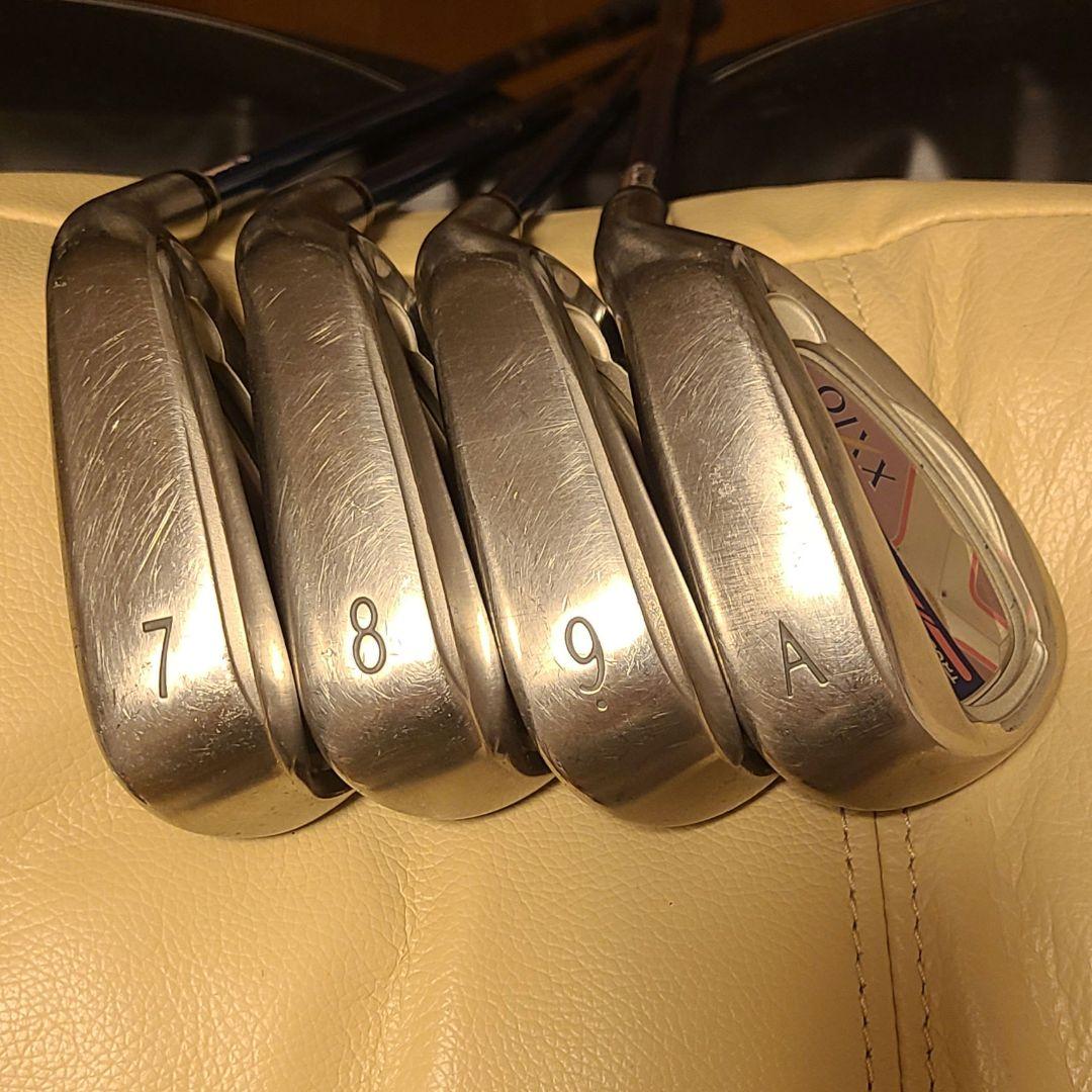 レディース XXIO10 MP1000 アイアン 4本セット