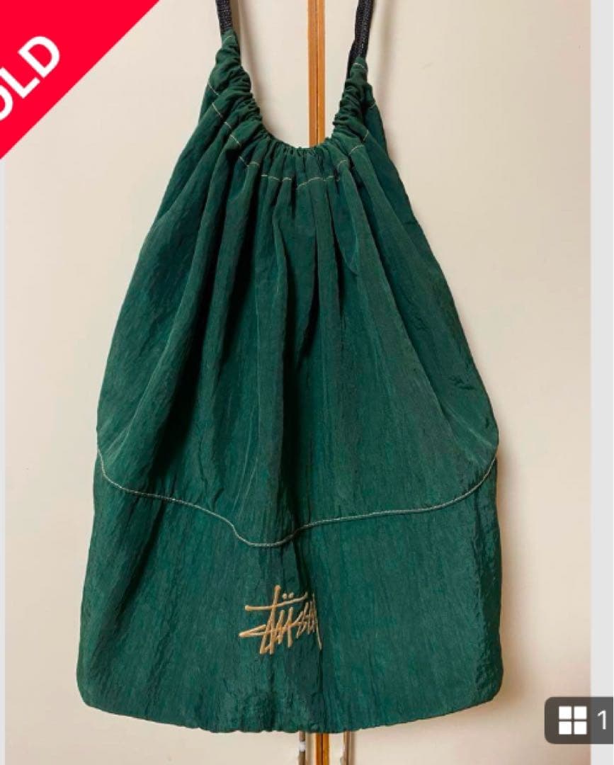 90sOLDSTUSSY白タグナップサック