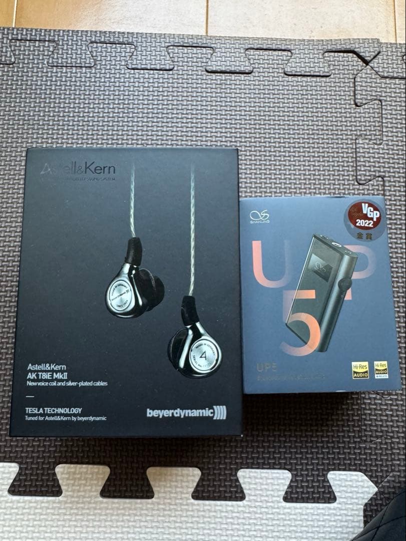 イヤホン Astell&Kern AK T8iE Mk II + Shanling UP5