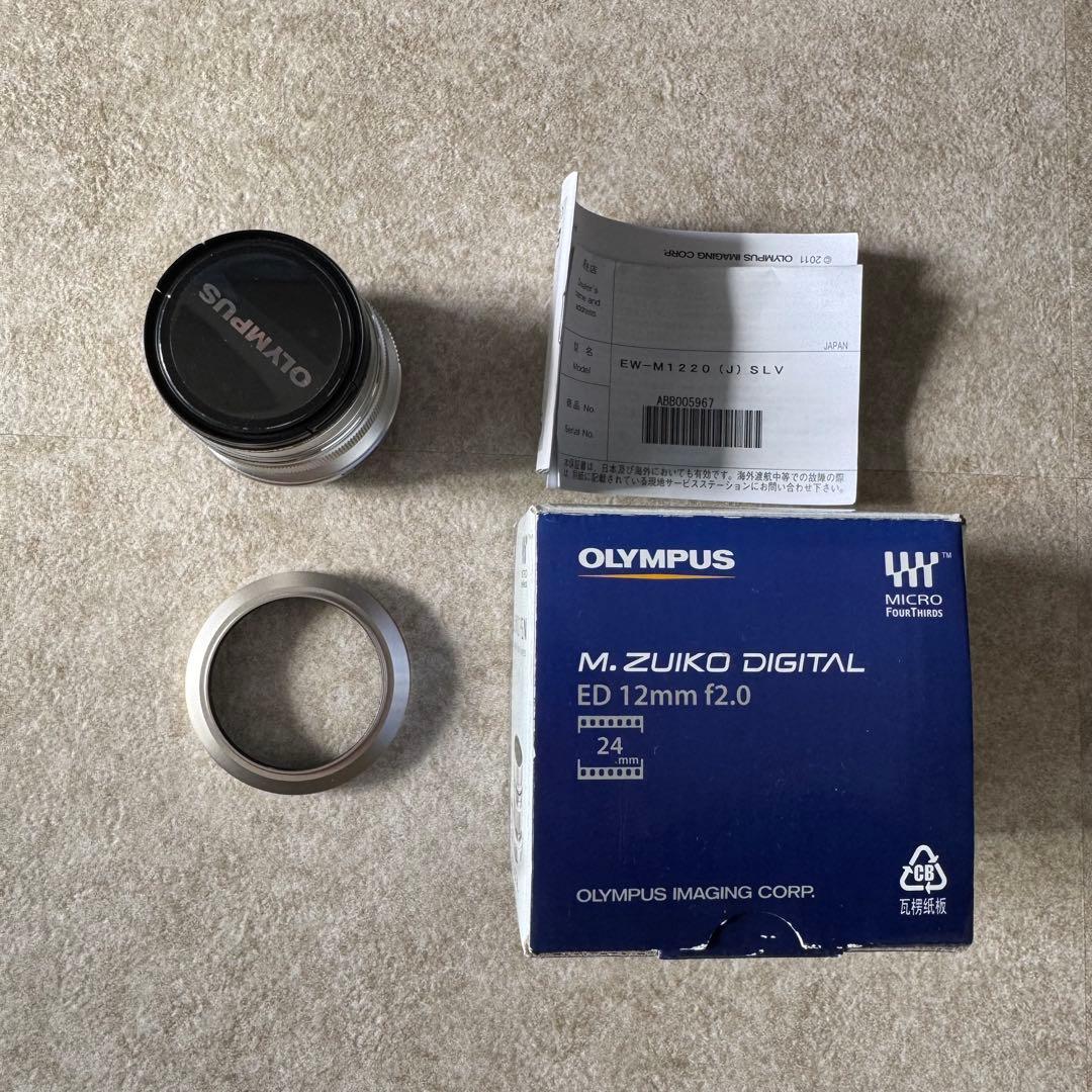 レンズ(単焦点) OLYMPUS M.ZUIKO DIGITAL ED 12mm f2.0