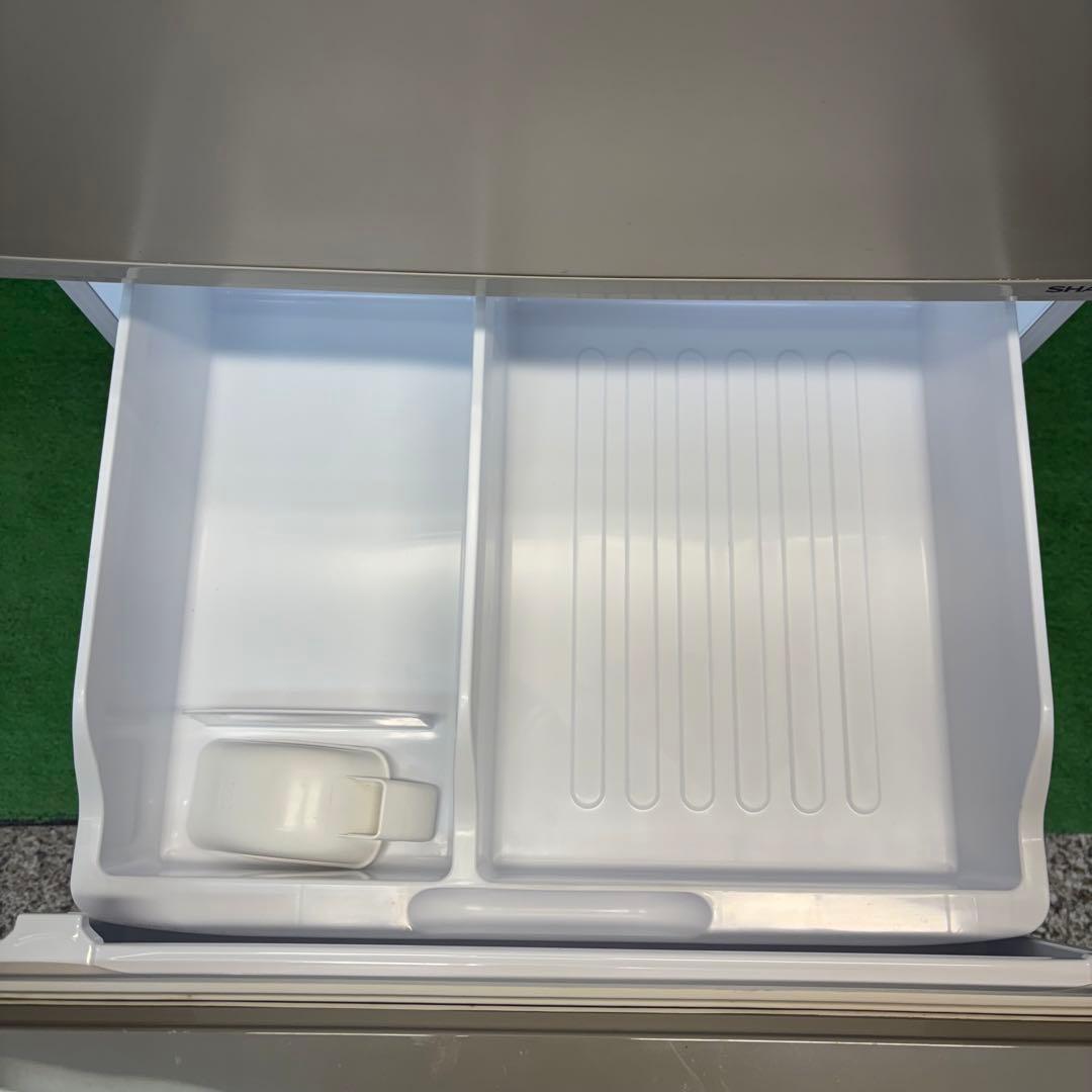 SHARP 350L 冷蔵庫 両開き 大容量 2018年製【地域限定配送無料】