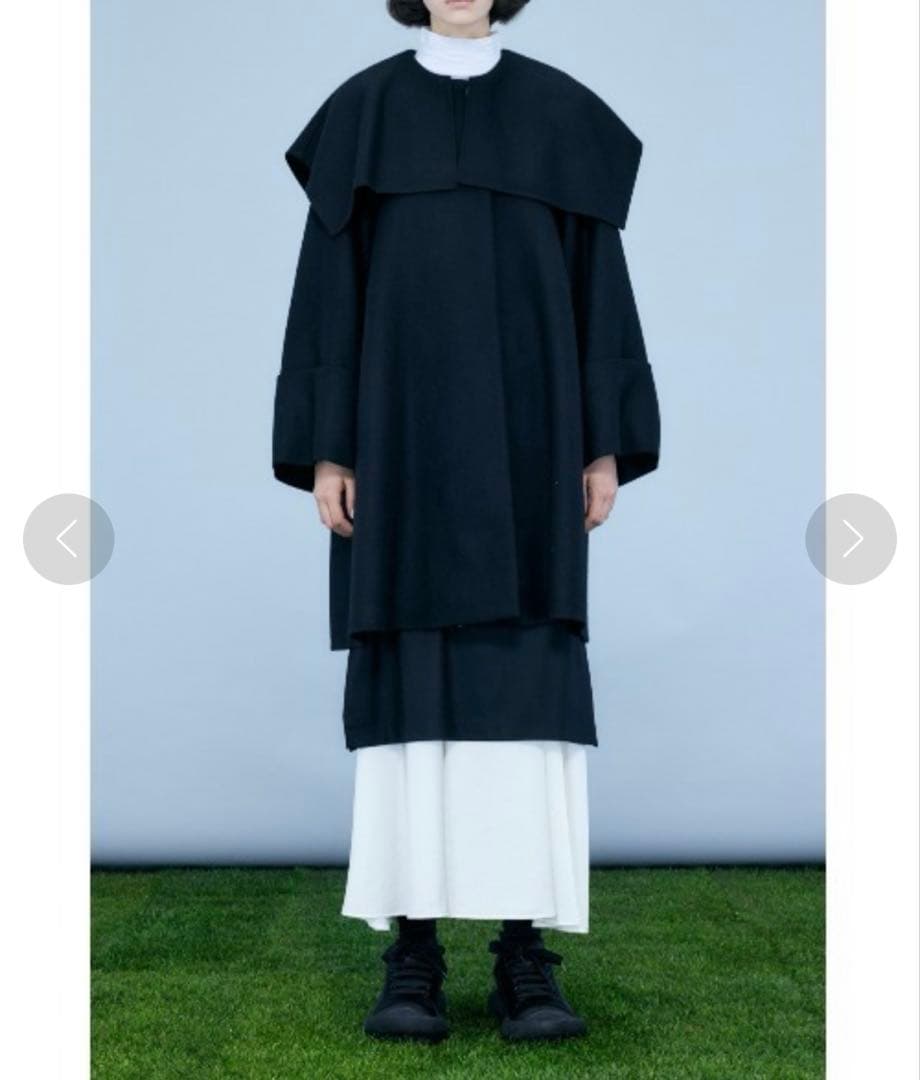 ENFOLD メルトンリバーケープコート　お値下げ依頼変更済