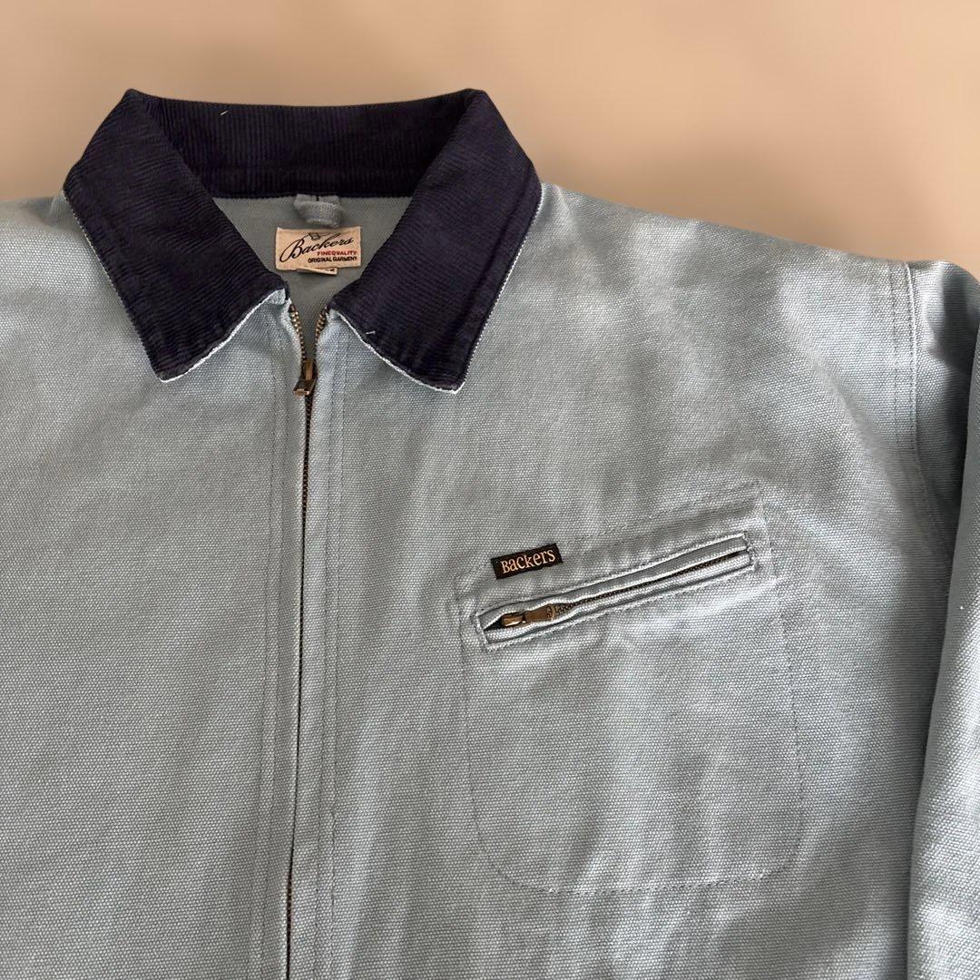 Backers ダックジャケット コーデュロイ襟