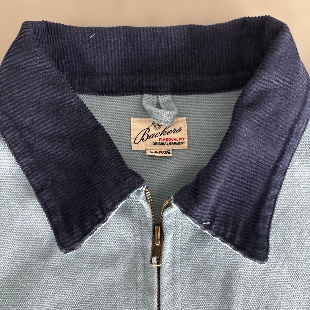 Backers ダックジャケット コーデュロイ襟
