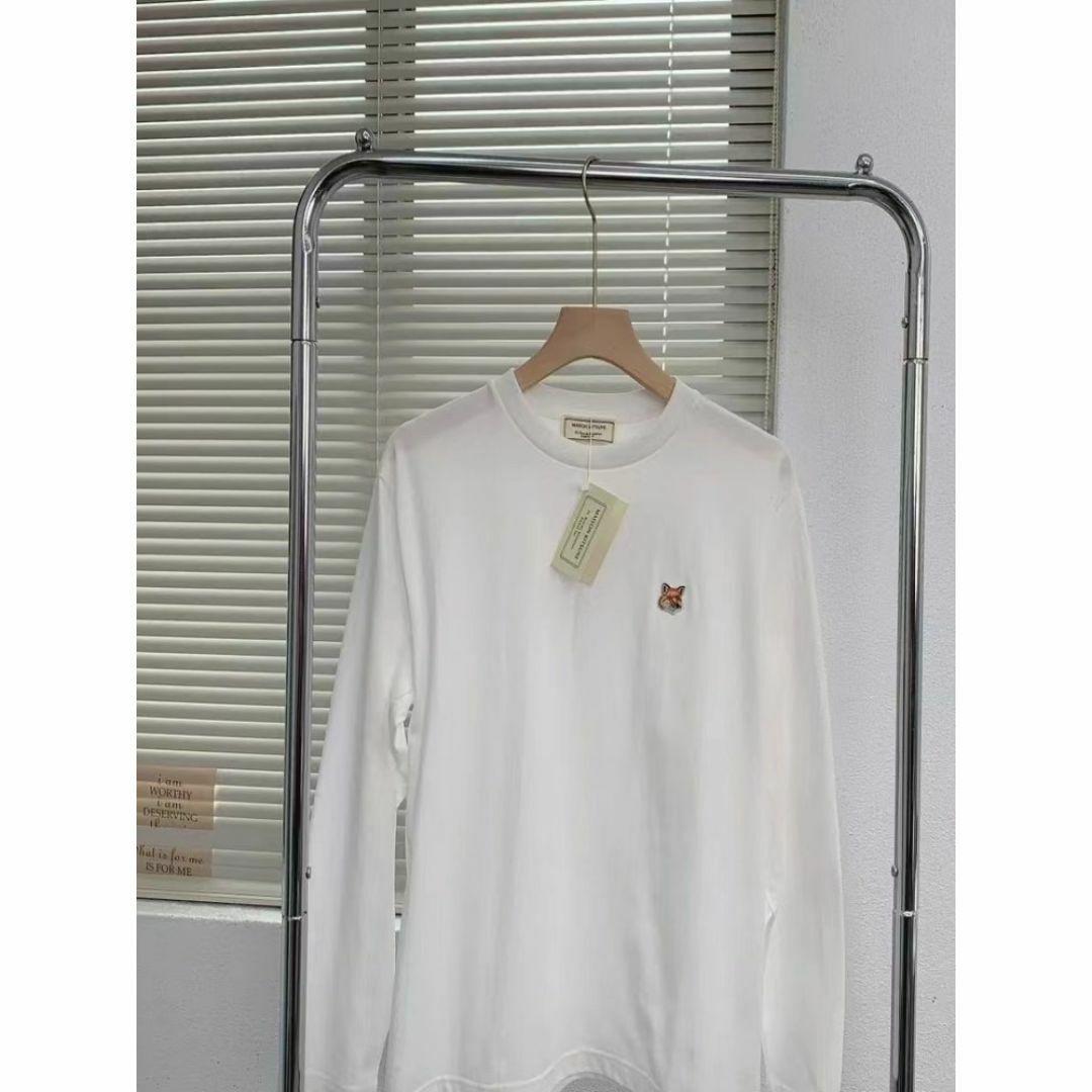 MAISON KITSUNE メゾンキツネ フォックスヘッドロゴ ロンT 長袖