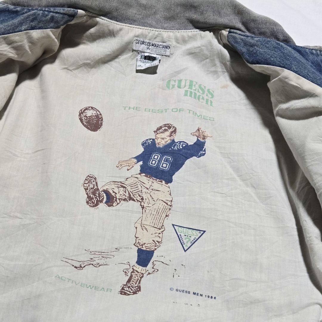80s guess 映画　バックトゥザフューチャー　マーティーデニムジャケット