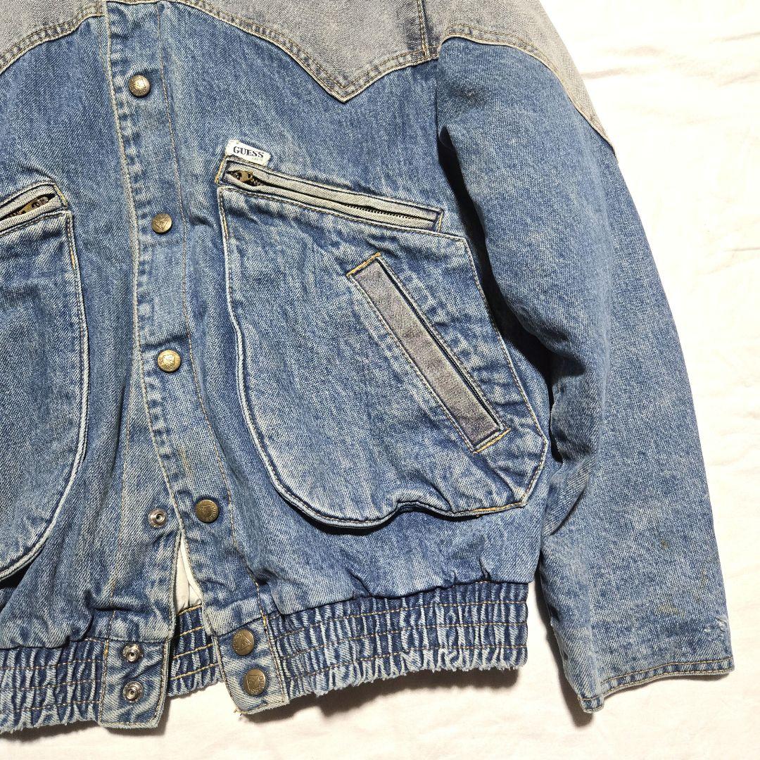 80s guess 映画　バックトゥザフューチャー　マーティーデニムジャケット