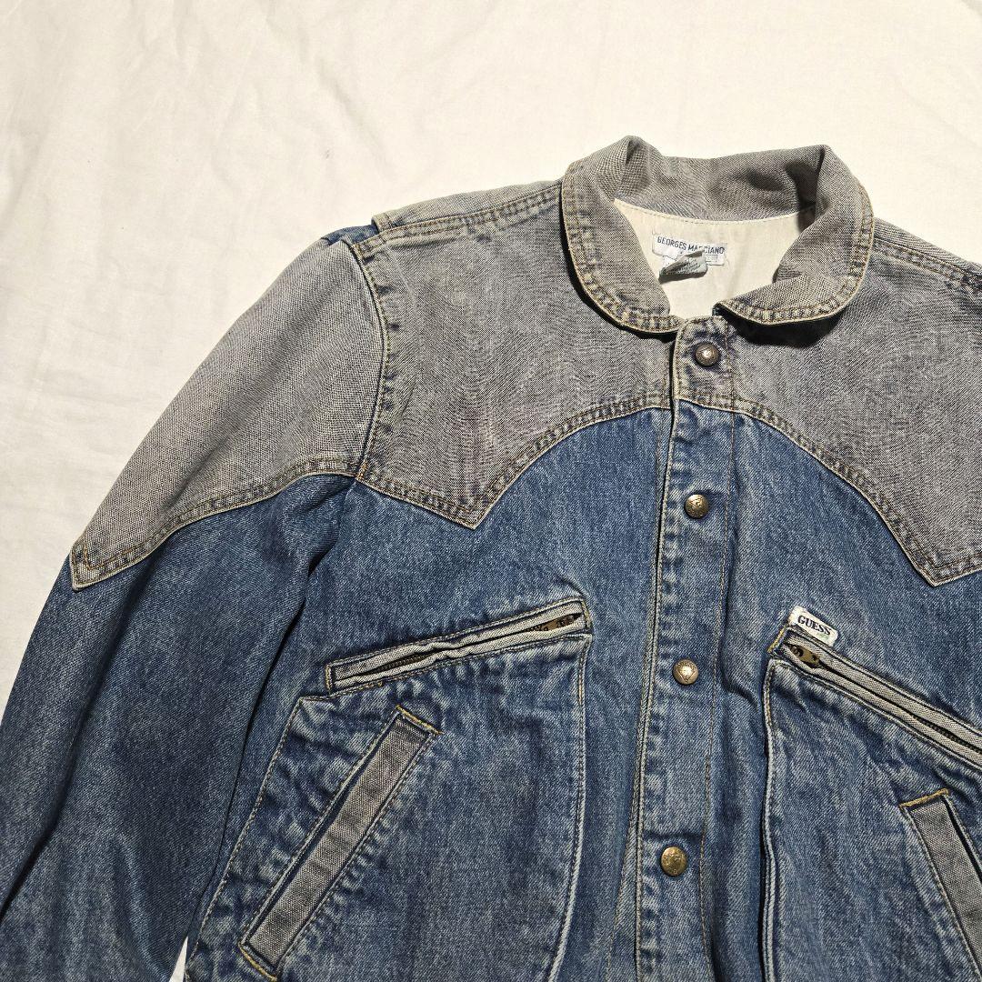 80s guess 映画　バックトゥザフューチャー　マーティーデニムジャケット