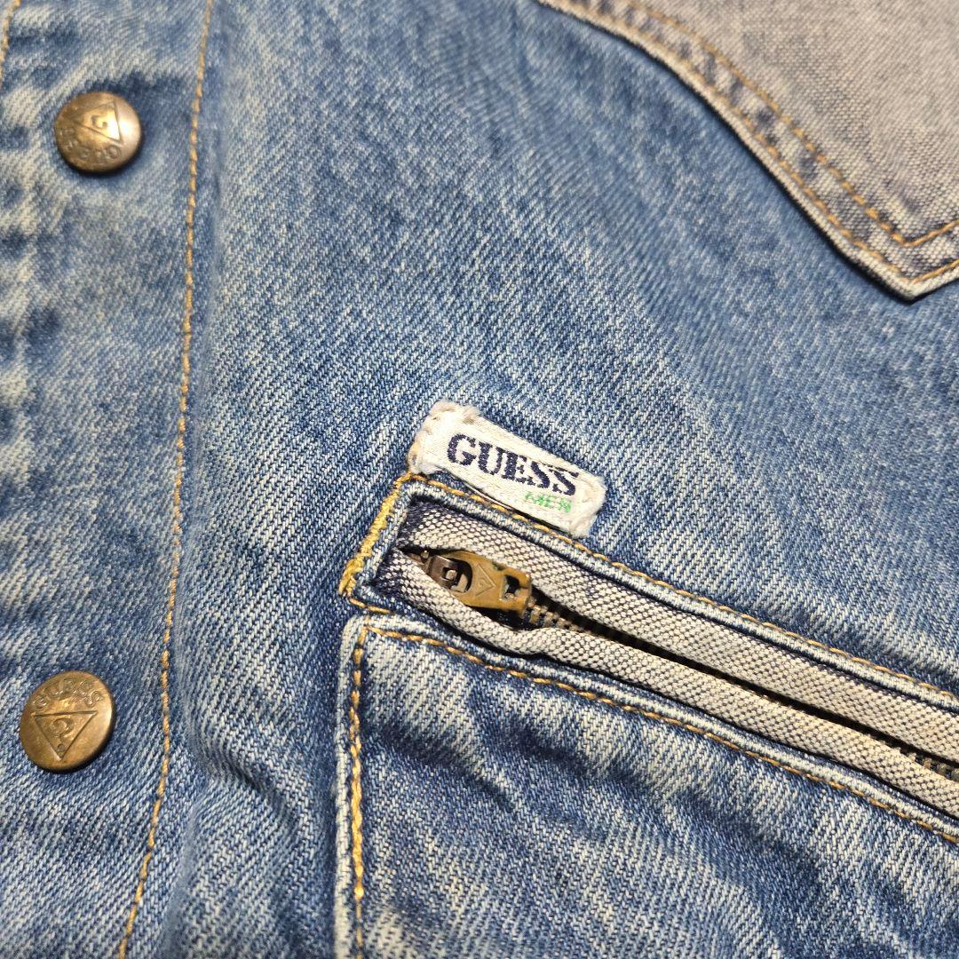 80s guess 映画　バックトゥザフューチャー　マーティーデニムジャケット