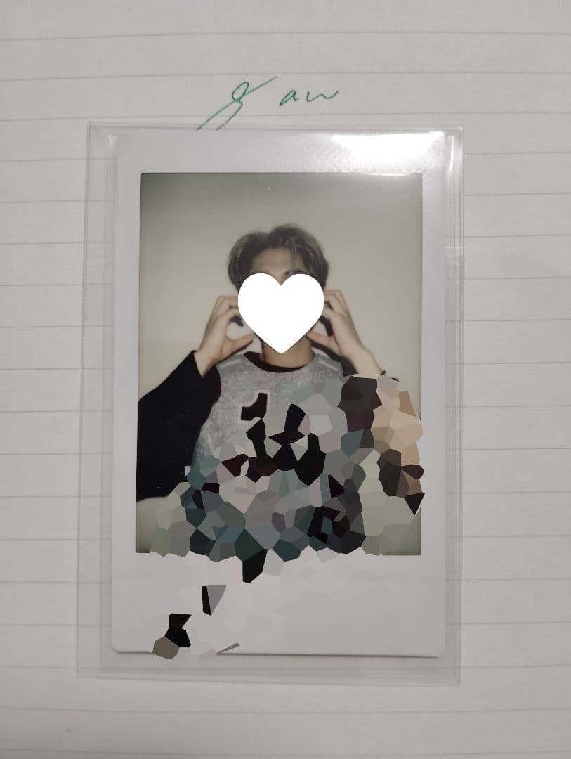 Straykids スキズ ハン top チェキ B賞 直筆サイン入り