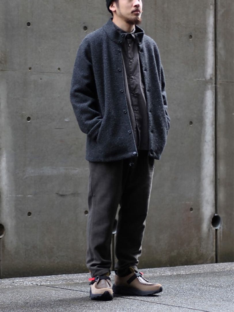 nest Robe CONFECT 縮絨ウールハイネックジャケット 4