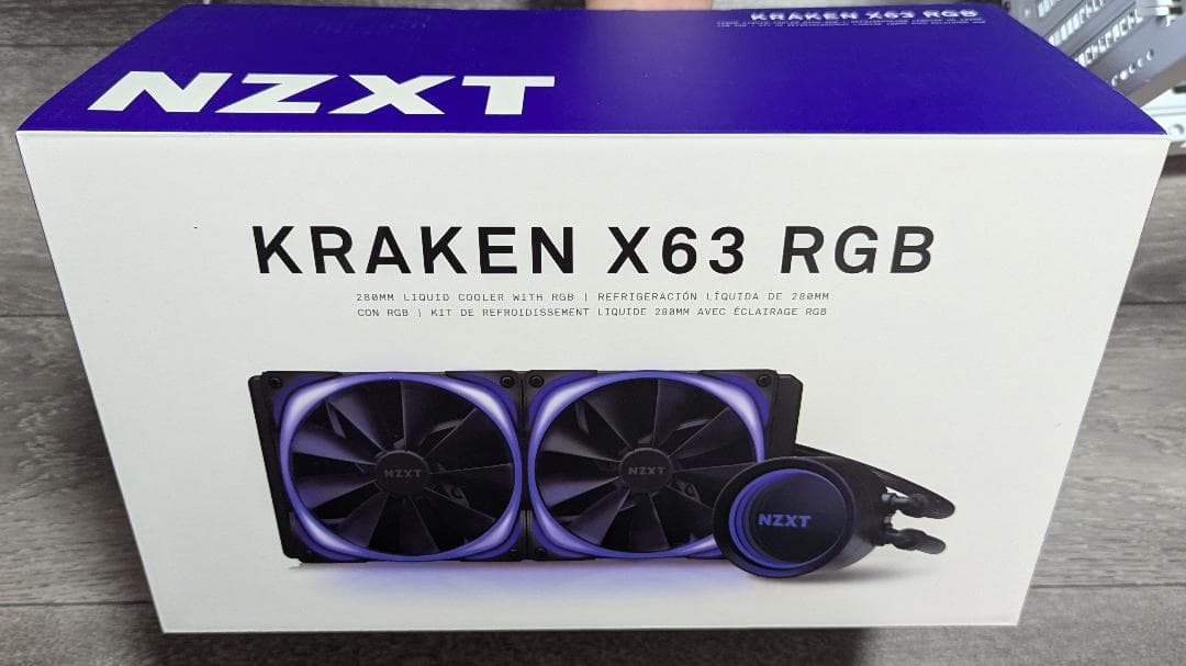 NZXT KRAKEN X63 RGB 280 中古品
