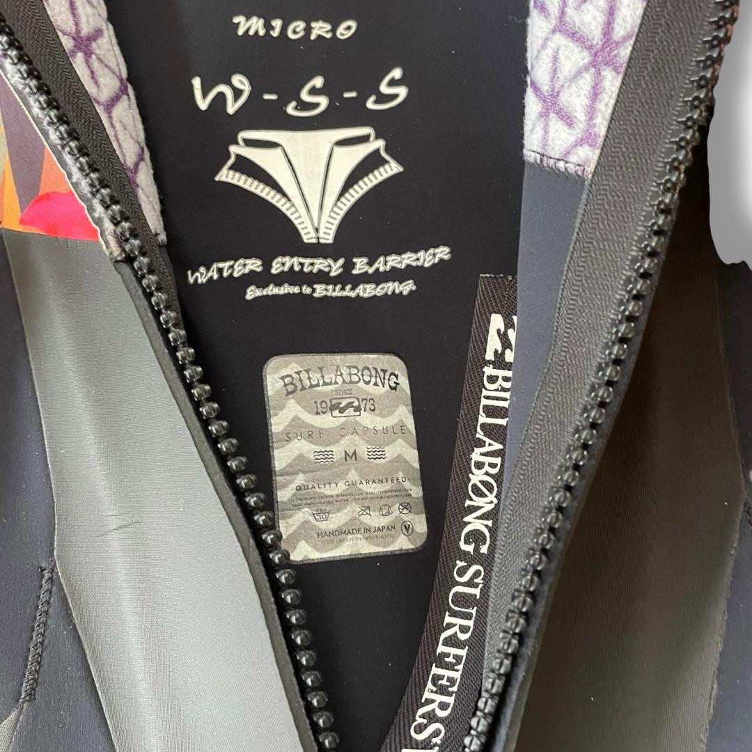 ビラボン レディース フルスーツ セミドライ ウェットスーツ 既製M 裏起毛