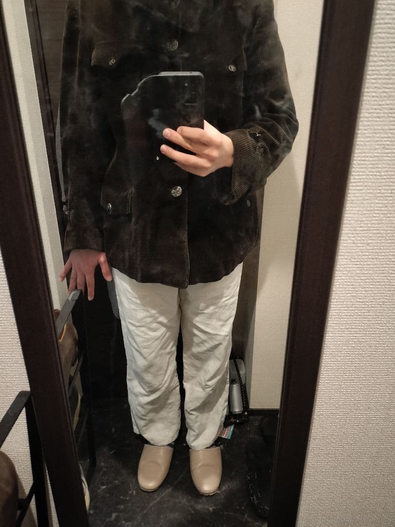 french 30s コーデュロイ　ハンティング　ジャケット