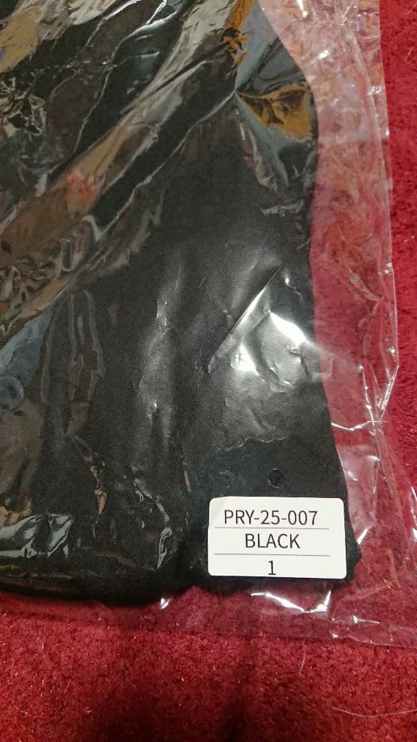 PRY シュウト Drawstring Sarouel Zip Pants 黒1