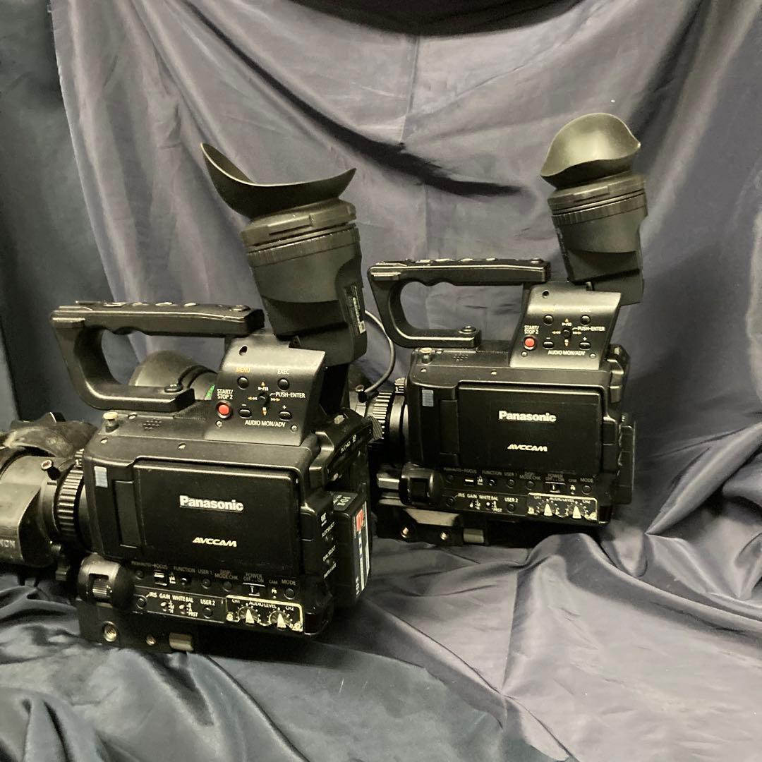 panasonic AG-AF105二台　放送用レンズ付き現状ジャンク扱い！