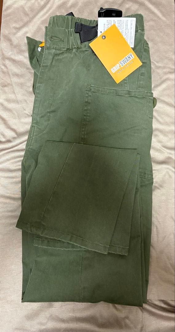 【新品】GRIP SWANY GSP-55V ジョグ 3D キャンプパンツ M