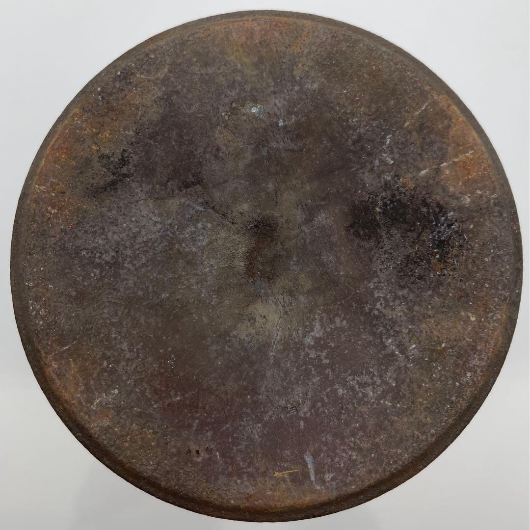 c233　佐藤清光　色紙釜　茶釜　茶道具　共箱