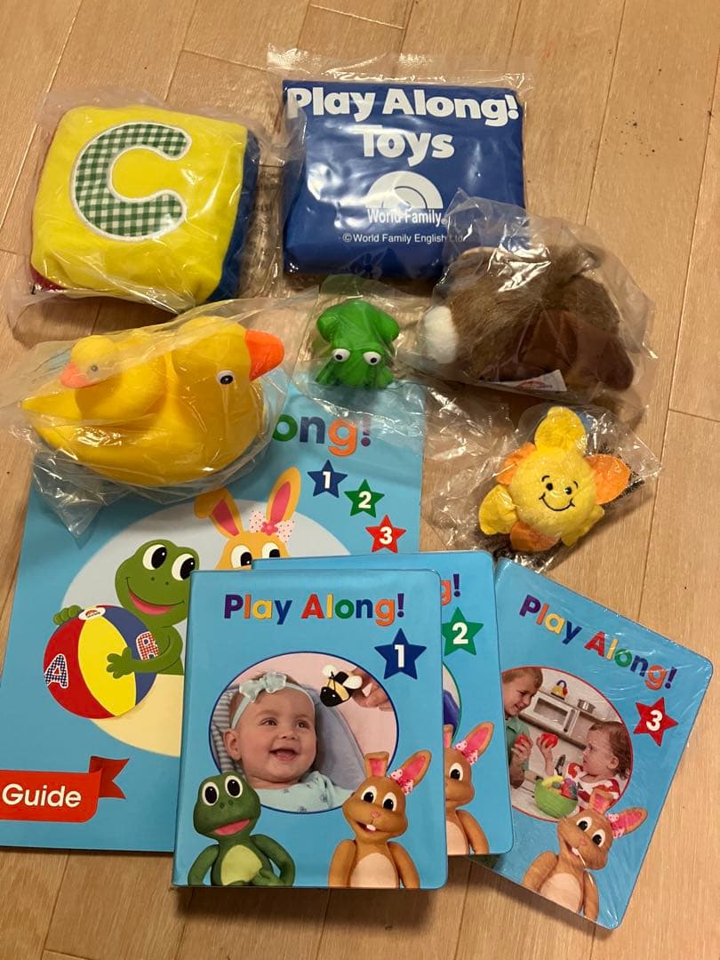 ディズニー英語　最新版　プレイアロング　Blu-ray おもちゃ一部