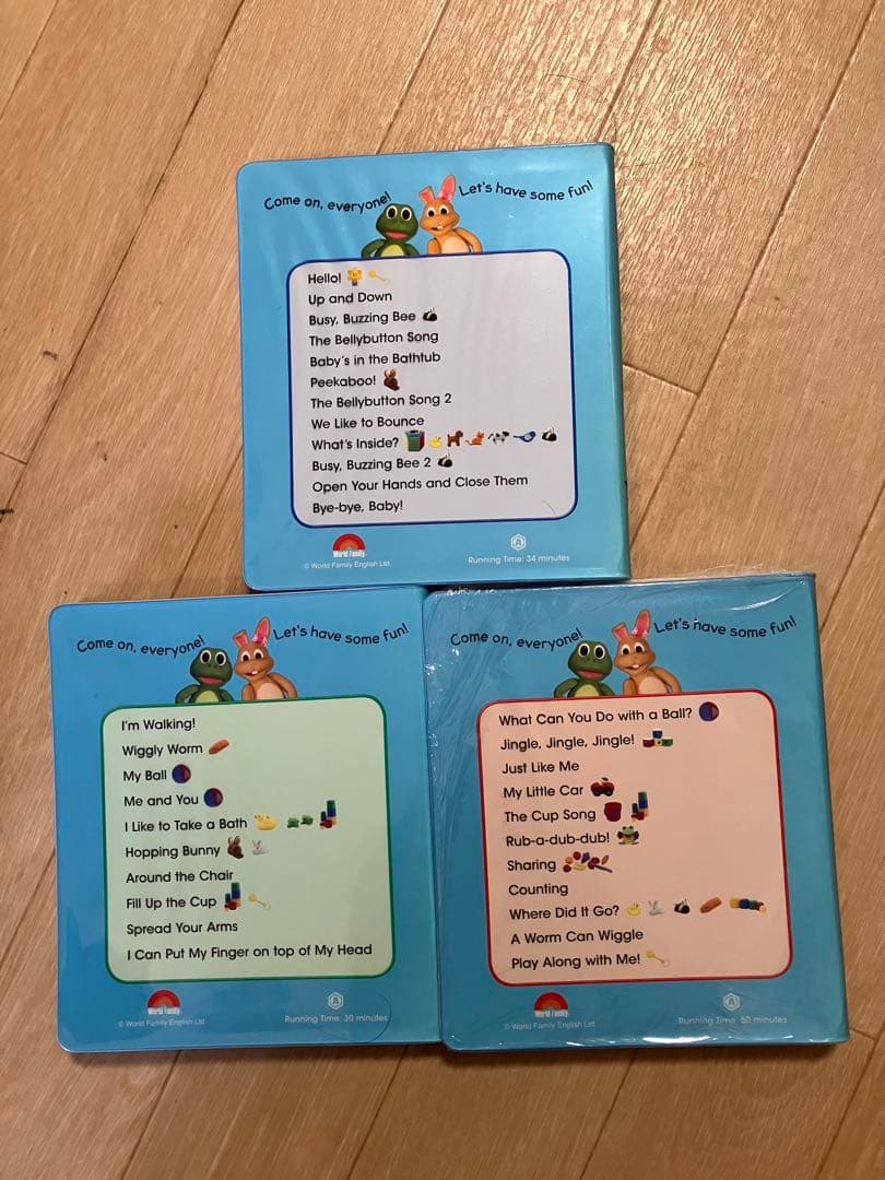 ディズニー英語　最新版　プレイアロング　Blu-ray おもちゃ一部