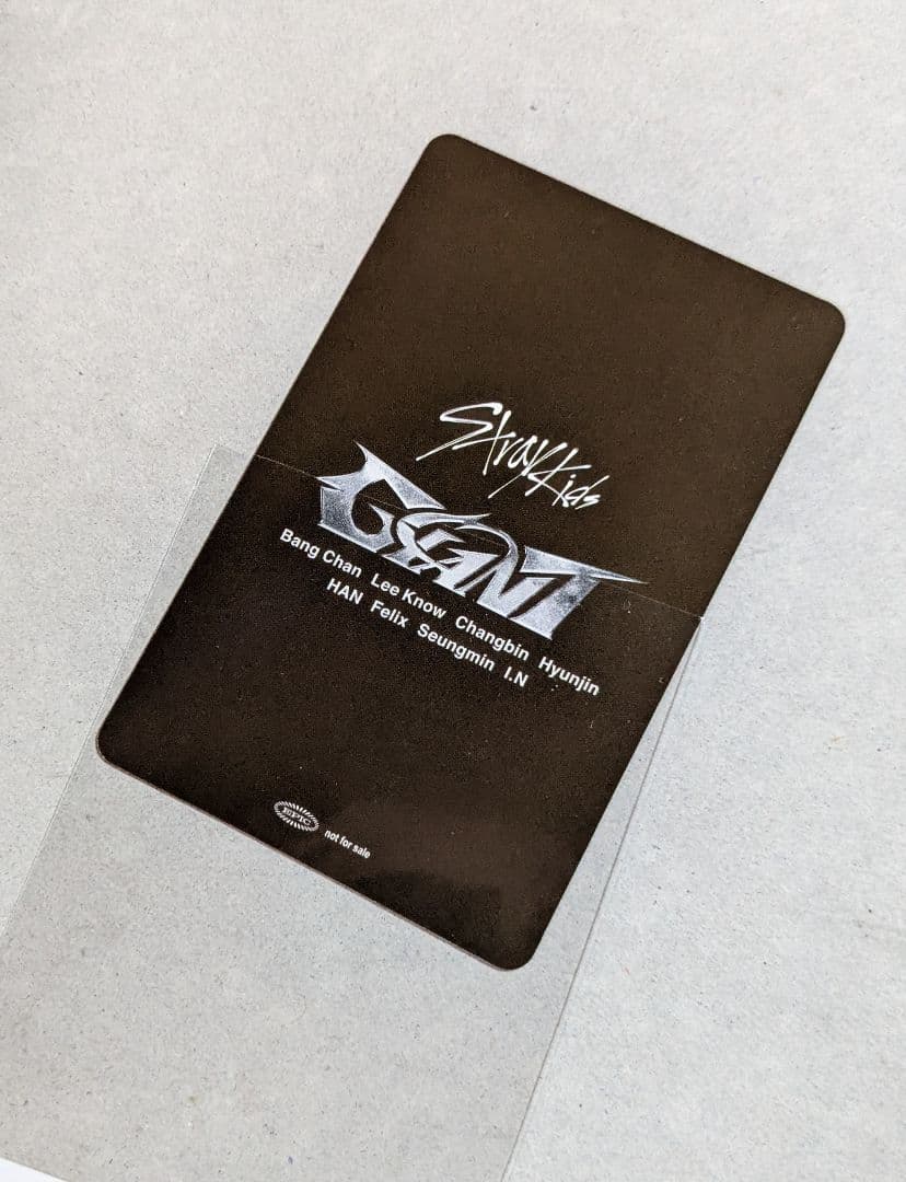 StrayKids GIANT FC盤 特典 ソロ トレカ バンチャン スキズ