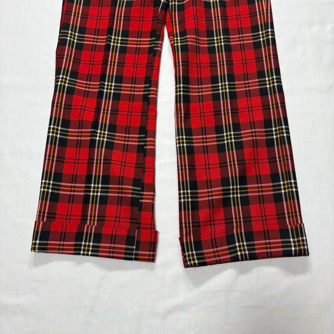 【希少】70s Levi'sリーバイス Panatela タータンチェックパンツ