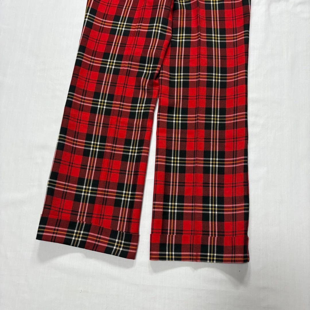 【希少】70s Levi'sリーバイス Panatela タータンチェックパンツ