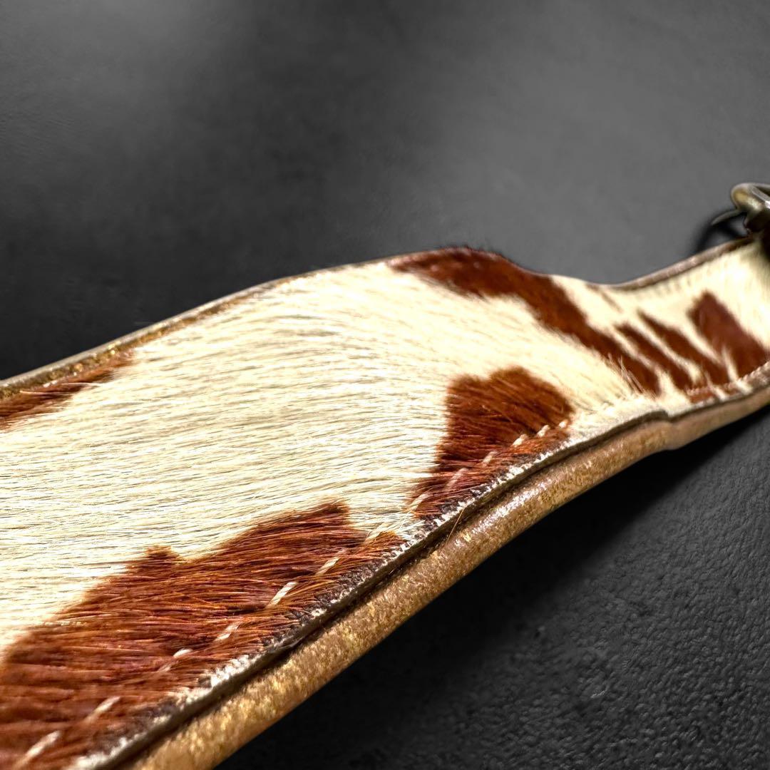 希少✨DOLCE&GABBANA Cow Harako Belt