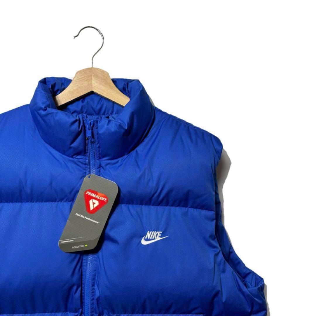 ナイキ プリマロフト ウォーター リペレント パファー ベスト ブルー 2XL
