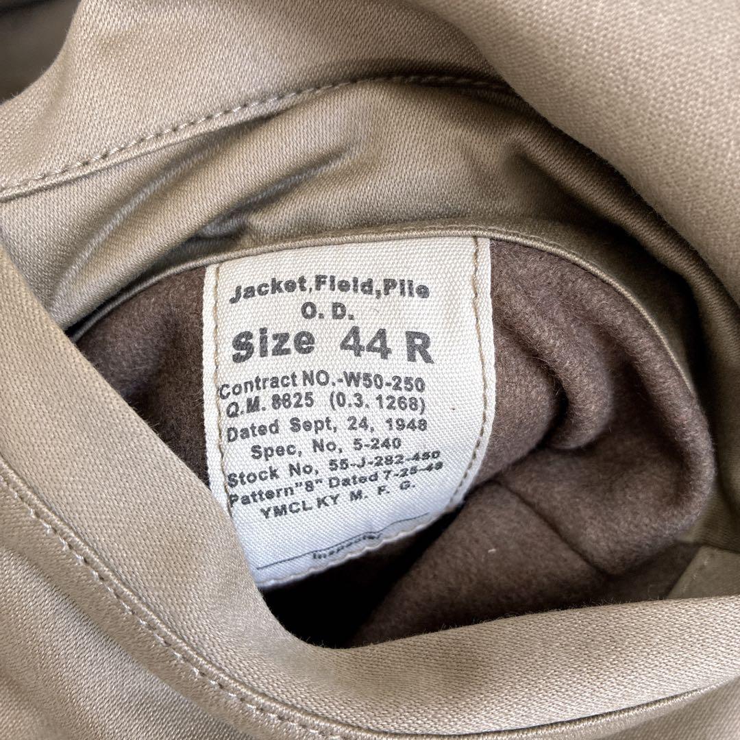 YMCLKY USタイプ M43 パイルライナージャケット　44