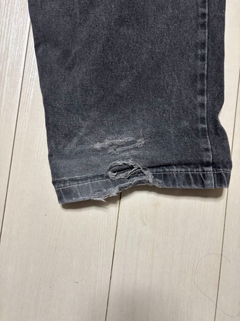 POLAR SKATE BIGBOY 旧ロゴ　グレー　デニム　Mサイズ