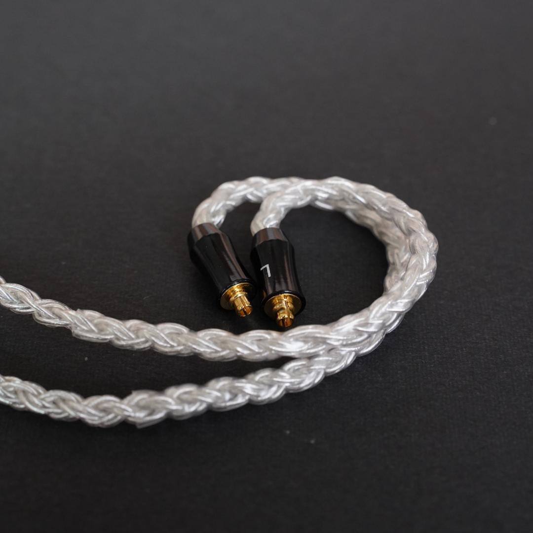 超希少!16芯 最高銀メッキOFC リケーブル mmcx/4.4mmバランス