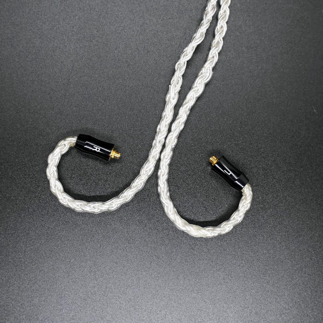 超希少!16芯 最高銀メッキOFC リケーブル mmcx/4.4mmバランス