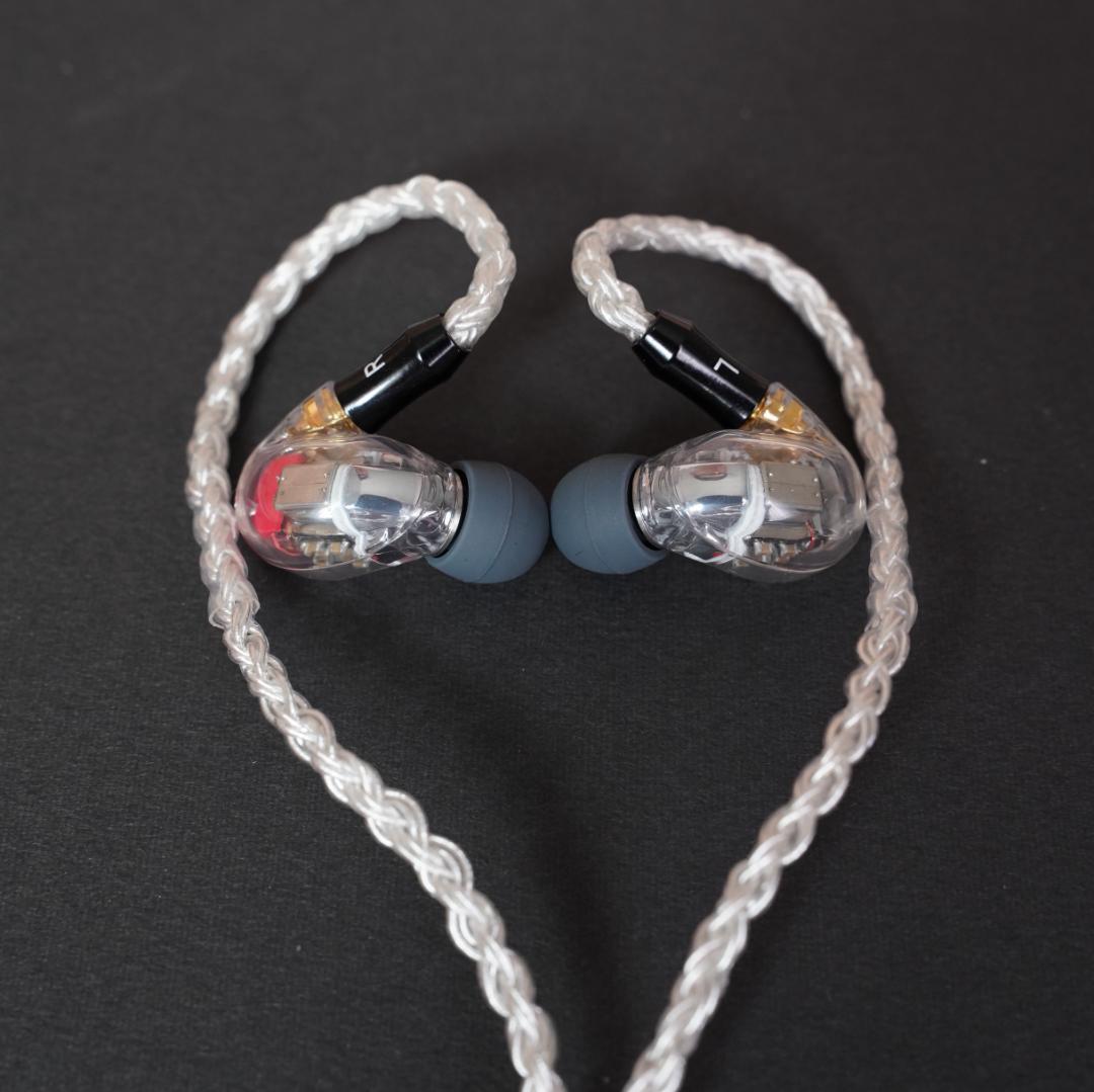 超希少!16芯 最高銀メッキOFC リケーブル mmcx/4.4mmバランス