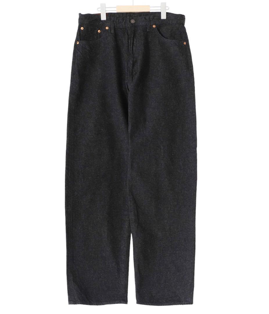 パンツ KAPTAIN SUNSHINE 5P Zipper Front Denim