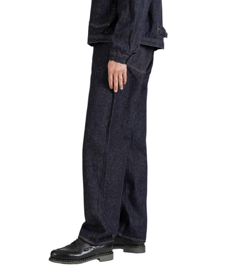 パンツ KAPTAIN SUNSHINE 5P Zipper Front Denim