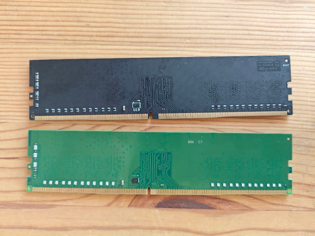 DDR4 2666MHz メモリ 8GB×2枚セット動作確認済