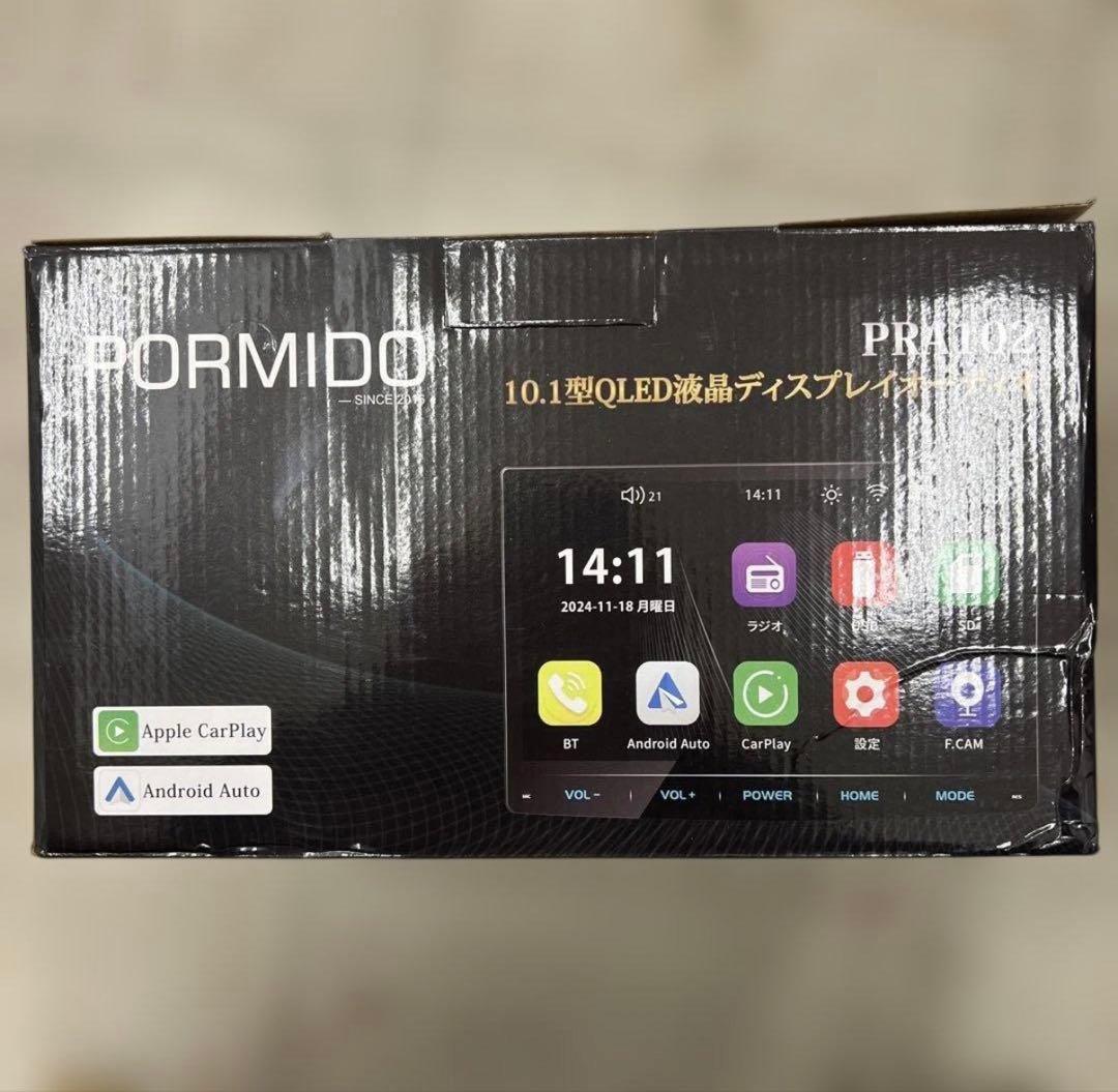 最安値！PORMIDO PRA102 10.1インチ アンドロイドナビ