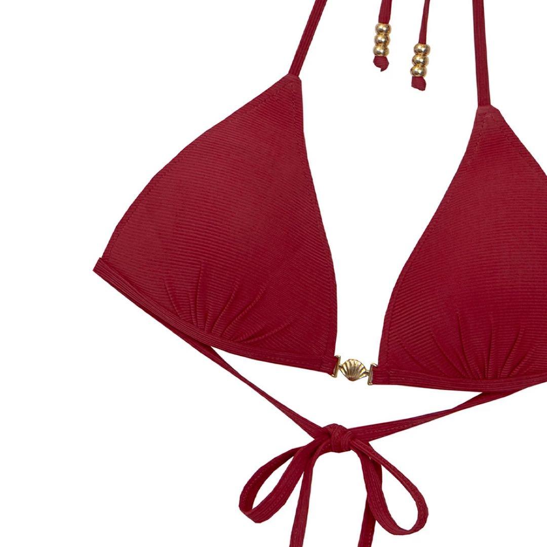 AIRSPACE エアスペース シェルチャーム 盛ビキニ レッド 赤 ボルトー