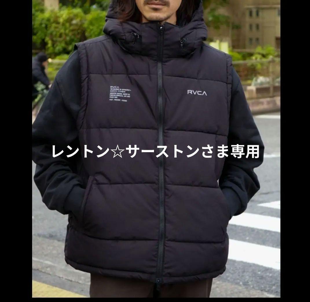 【新品】メンズ RVCA PUFFER VEST 2025年秋冬モデル　黒　L